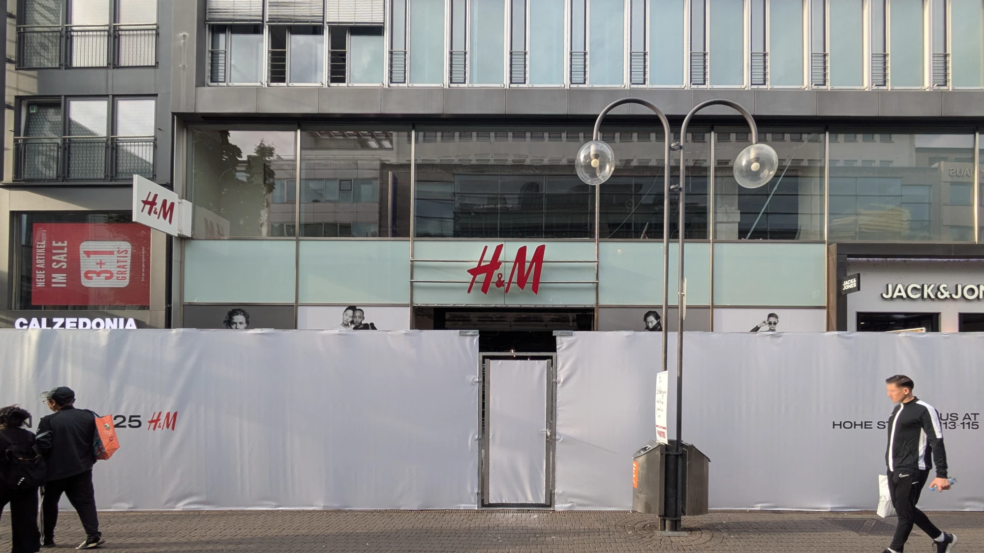 H&M Flagship-Store auf der Schildergasse wird  umfangreich umgebaut